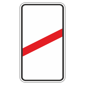 Дорожный знак 1.4.3 «Приближение к железнодорожному переезду» (металл 0,8 мм, II типоразмер: 350х700 мм, С/О пленка: тип В алмазная)